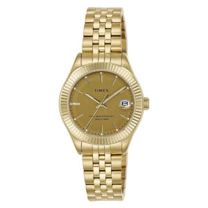 Timex Waterbury Legacy 34mm Gold Watch TW2V31800