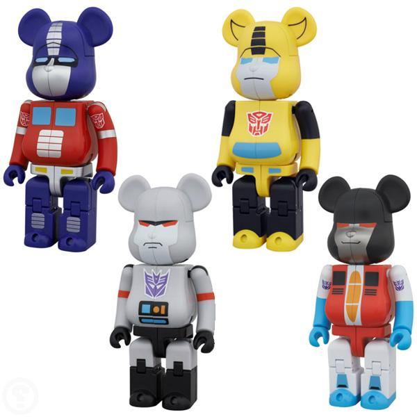 Medicom Toy Bearbrick Takara Tomy Transformers Set 200%