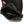 Black bag with a red label on a white background