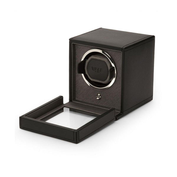 Wolf Cub Single Watch Winder Black 461103
