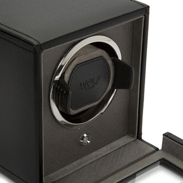 Wolf Cub Single Watch Winder Black 461103