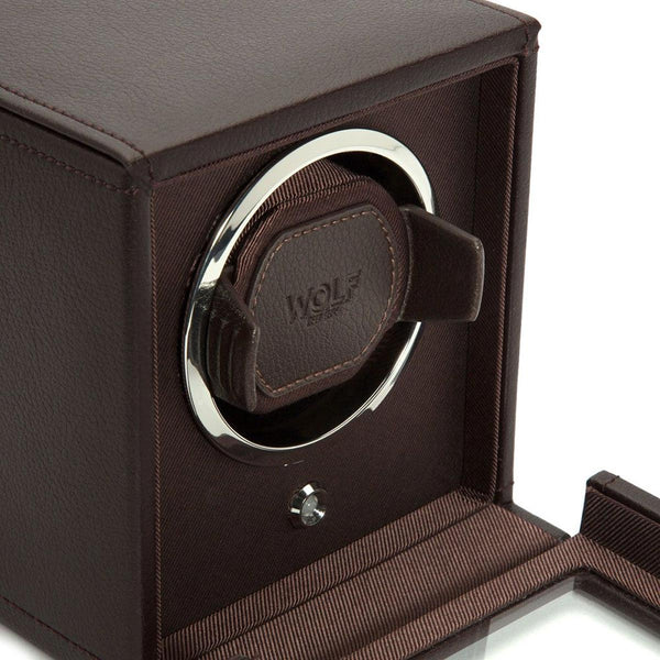 Wolf Cub Single Watch Winder Brown 461106