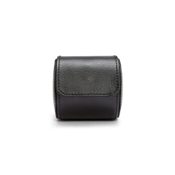 Wolf Blake Single Black Leather Watch Roll 529080