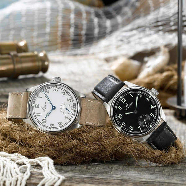 Laco Marine Watch Laco Casablanca Black Case Automatic Marine Deck