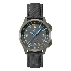 Laco Pilot Frankfurt 40 GMT Grau Watch 862188