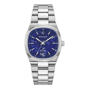 Bulova Super Seville Sodalite 35mm Watch 96A348