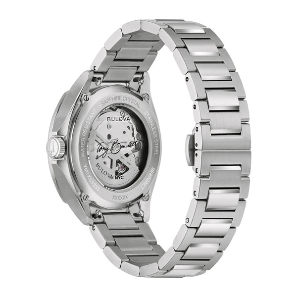 Bulova Tony Bennett NYC Automatic Watch 96B484 Caseback