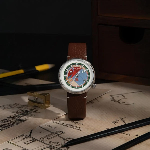 Bulova Frank Lloyd Wright Limited Edition Watch 96B486
