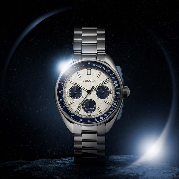 Bulova Lunar Pilot Chronograph 44mm Watch 98K112