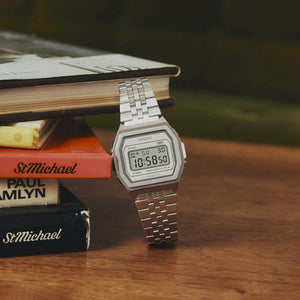 Casio Vintage Premium Silver Watch A1000A-7