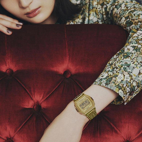 Casio Vintage Premium Gold Watch A1000G-9