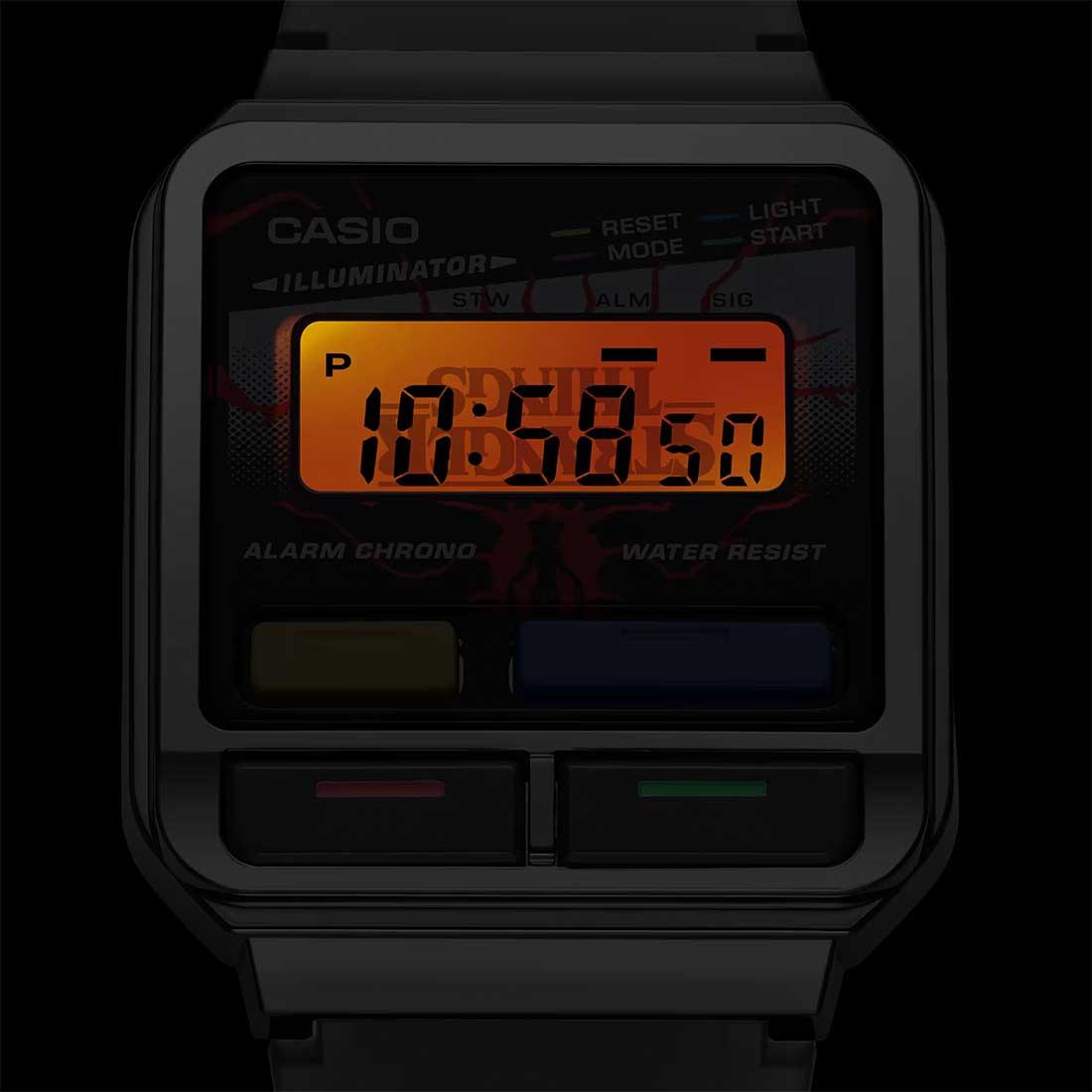 Vintage Casio A120WEST-1A Things x Stranger Watch
