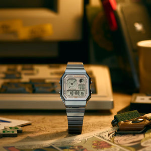 Casio Vintage Retro-Futuristic Watch A130WE-9A