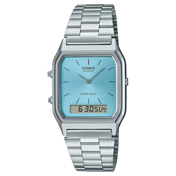 Casio Vintage Ice Blue Watch AQ230A-2A1