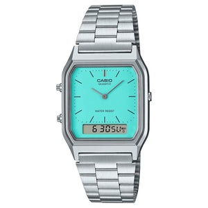 Casio Vintage tiffany blue Watch AQ230A-2A2