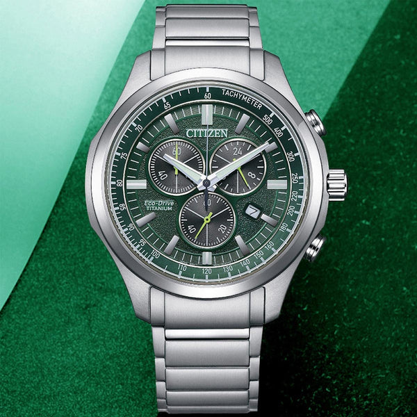 Citizen Titanium Chronograph AT2530-85X