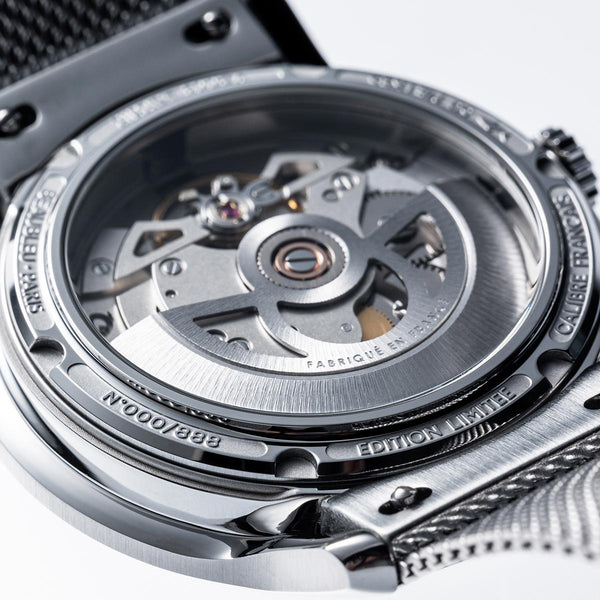 Beaubleu Seconde Francaise 20.24 Pearl Gray Watch Caseback