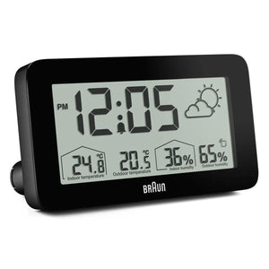 Braun Digital Weather Station Clock BC13BP