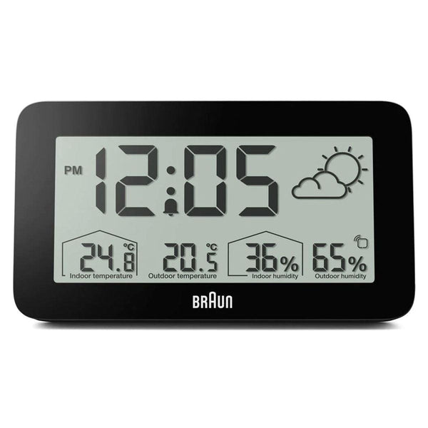 Braun Digital Weather Station Clock BC13BP