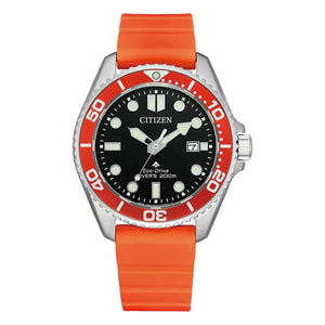 Citizen Promaster Marine Diver Orange Watch BN0268-01E
