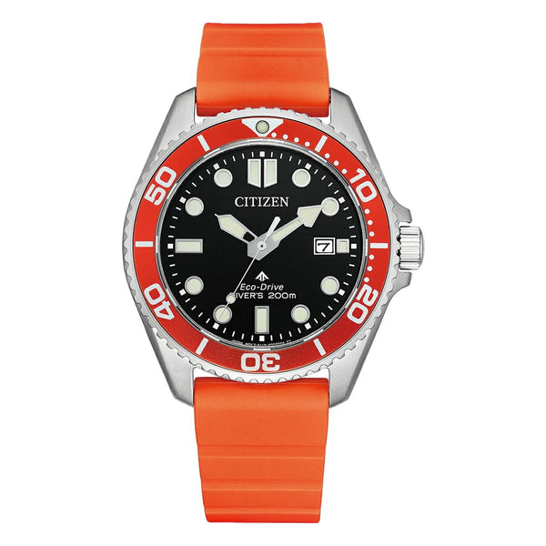 Citizen Promaster Marine Diver Orange Watch BN0268-01E