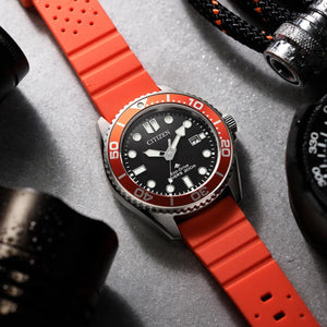 Citizen Promaster Marine Diver Orange Watch BN0268-01E