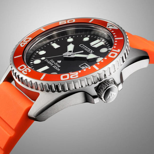 Citizen Promaster Marine Diver Orange Watch BN0268-01E
