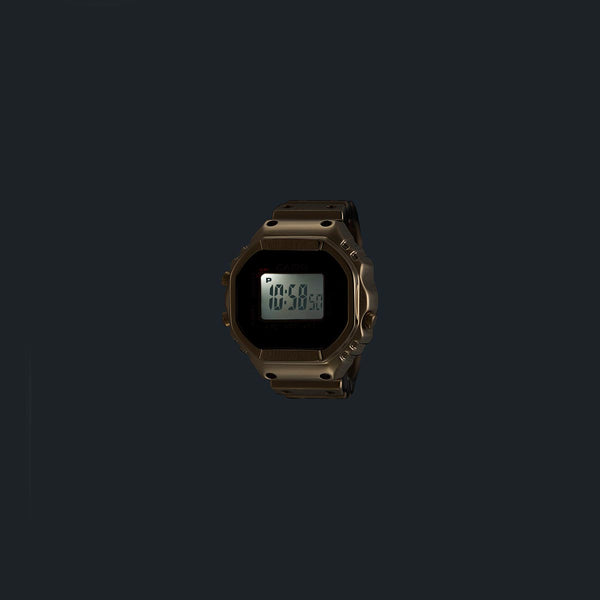 Casio Ring Watch Gold Backlight