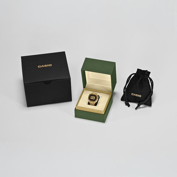Casio Ring Watch Gold CRW-001G-9 Box