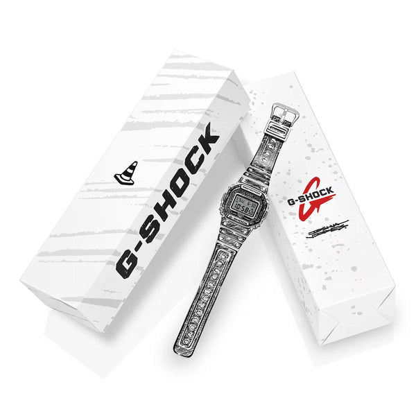 G-Shock x Joshua Vides White Watch DW-5600JV-7