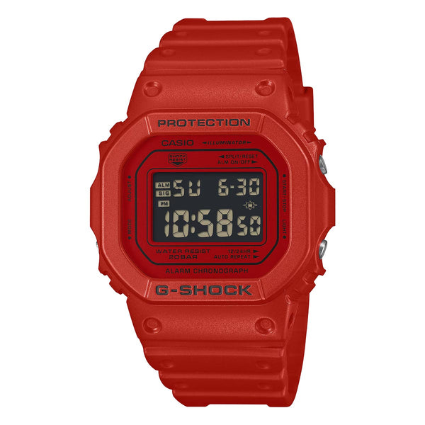 G-Shock Vivid Red Watch DW-5600RRB-4