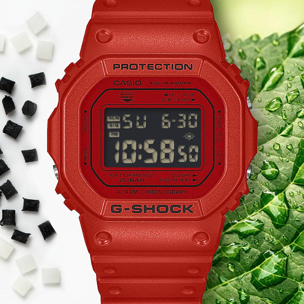 G-Shock Vivid Red Watch DW-5600RRB-4