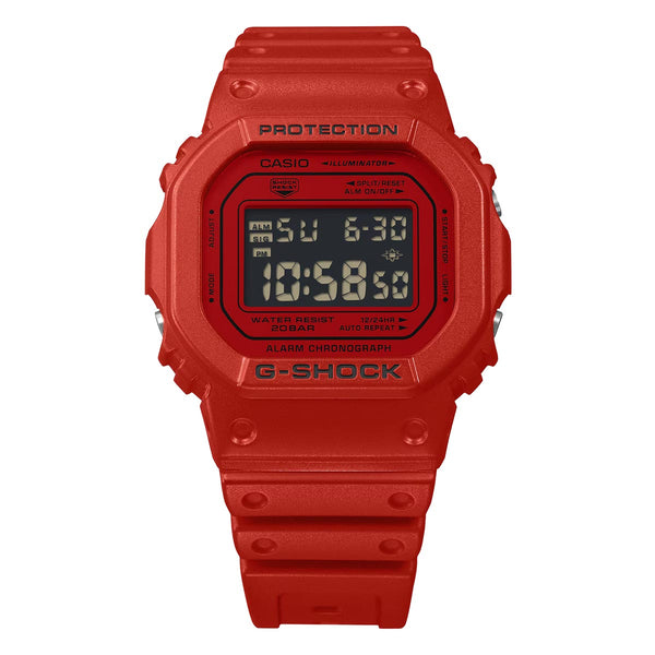G-Shock Vivid Red Watch DW-5600RRB-4