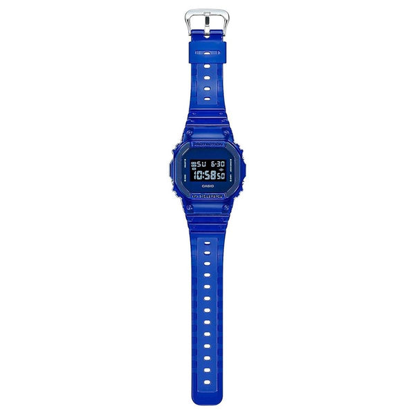 G-Shock Translucent Blue Jelly Watch DW-5600SB-2