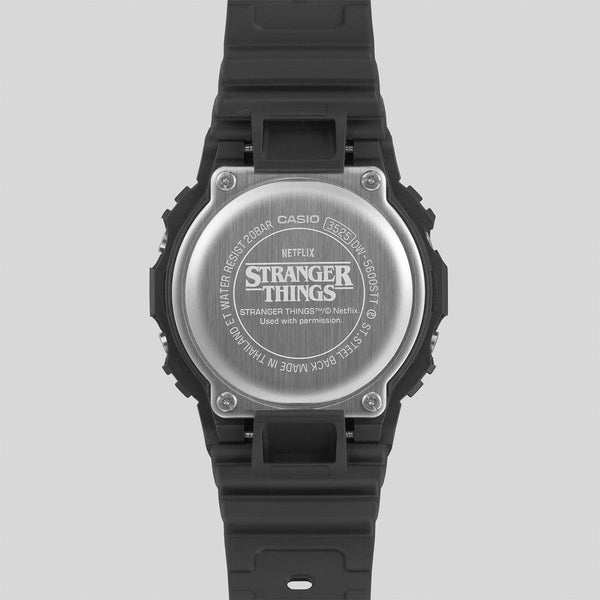 G-Shock x Stranger Things DW-5600STT-1 Caseback