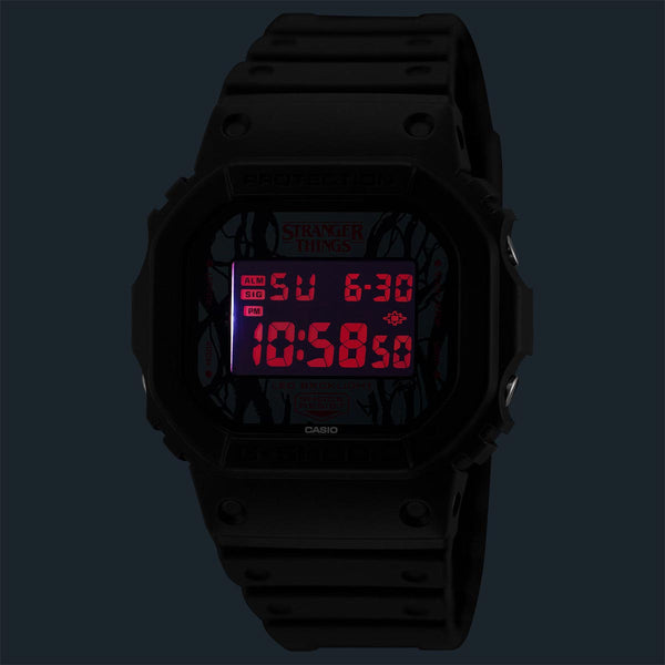 G-Shock Stranger Things DW-5600STT-1 Backlight