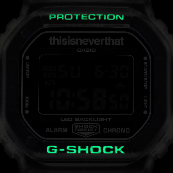 G-Shock x thisisneverthat Watch dark view