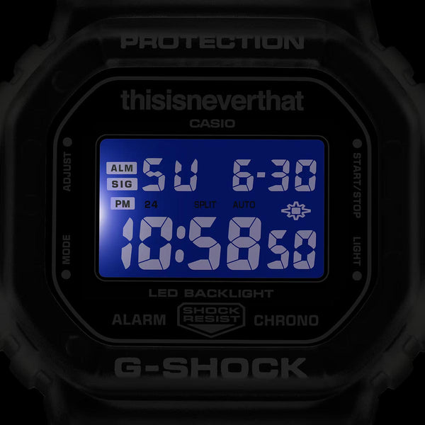 G-Shock x thisisneverthat Watch Backlight