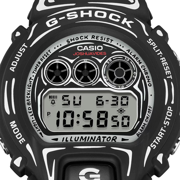 G-Shock x Joshua Vides Black Watch DW-6900JV-1