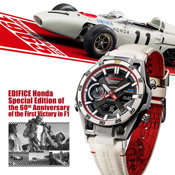 Edifice x Honda F1 Special Edition Watch ECB-2300HR-1A