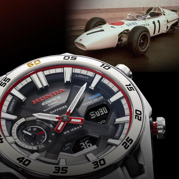 Edifice x Honda F1 Special Edition Watch ECB-2300HR-1A