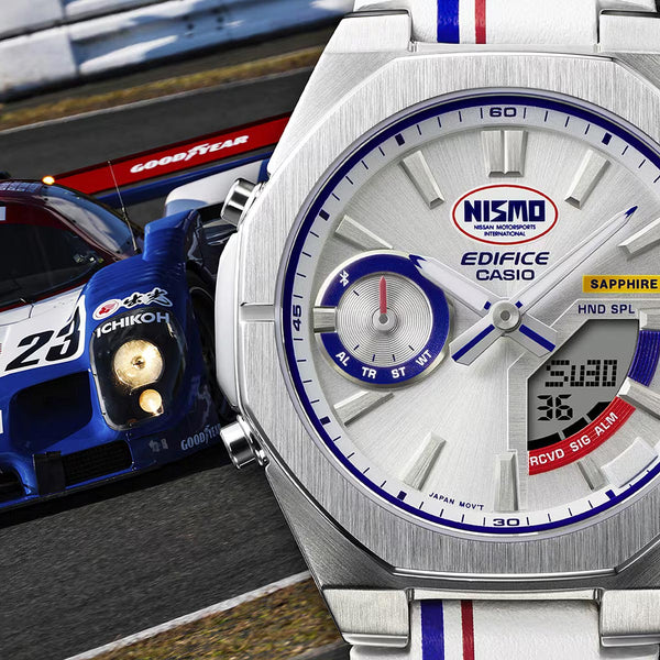 Edifice x Nismo Nissan Heritage Watch ECB-S10NIS-7A