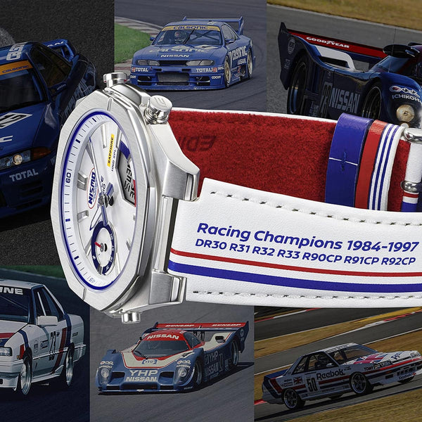 Edifice x Nismo Nissan Heritage Watch ECB-S10NIS-7A
