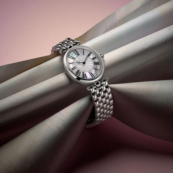 Frederique Constant Art Deco Oval Watch FC-200MPLP2V6B