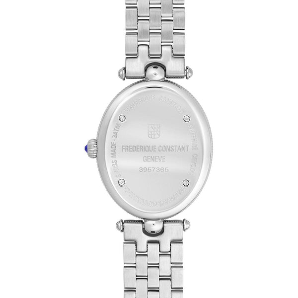 Frederique Constant Art Deco Oval Case Back