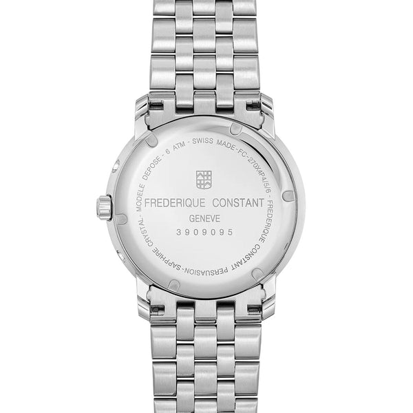 Frederique Constant Classics Business Timer Case Back