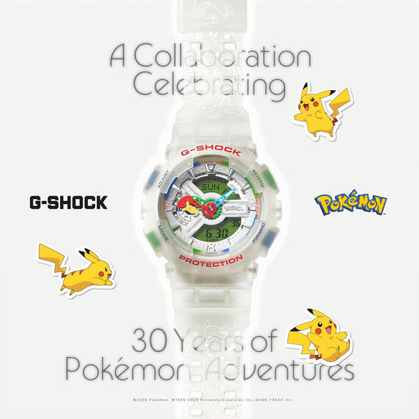 G-Shock x Pokémon 30th Watch GA-110PKM-7A