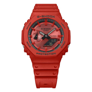 G-Shock Vivid Red Watch GA-2100RRB-4A