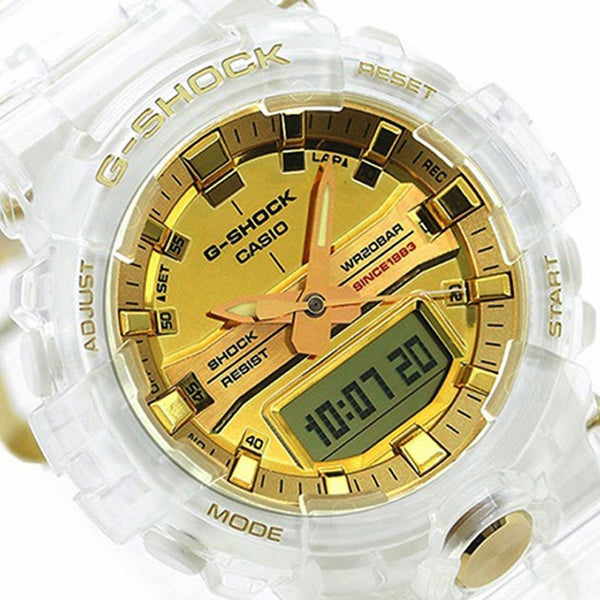 G-Shock Glacier Gold Watch GA-835E-7A