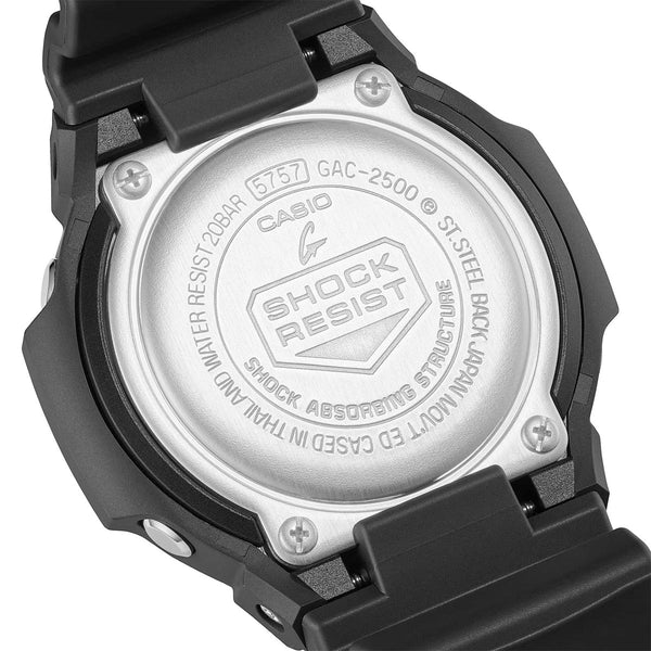 G-Shock 2500 Analog Black Watch Case Back